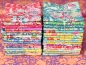 Preview: Tilda Patchwork Baumwolle - Bloomsville Rot - Halbe Meter Zuschnitte - 8 Meter